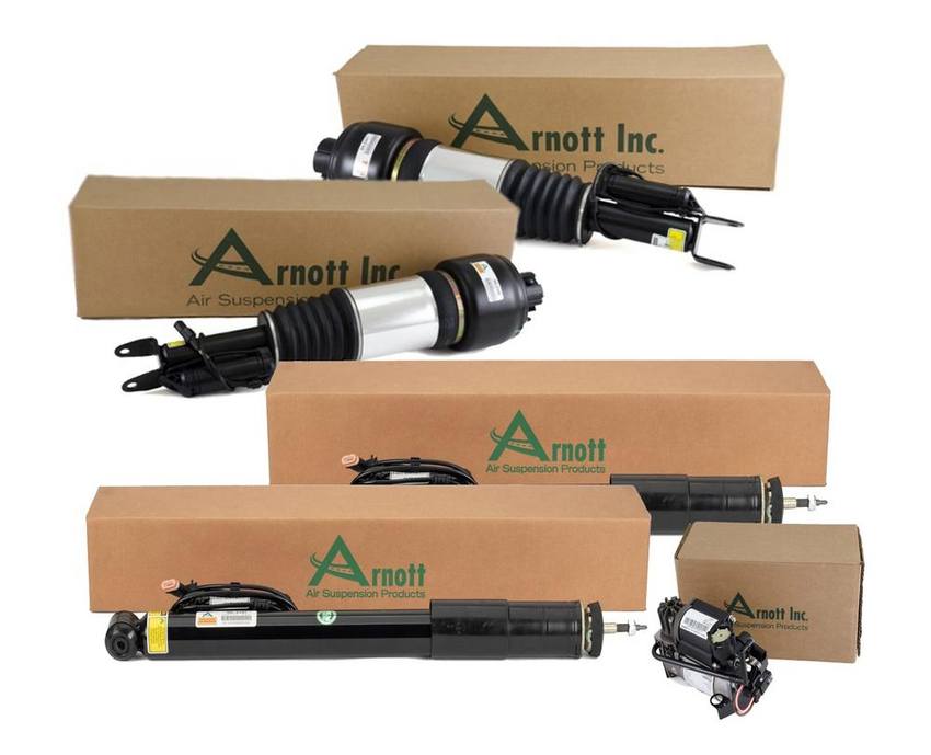 Mercedes Suspension Strut and Shock Absorber Assembly Kit - Front and Rear (with ADS) 211320611380 - Arnott 4001847KIT